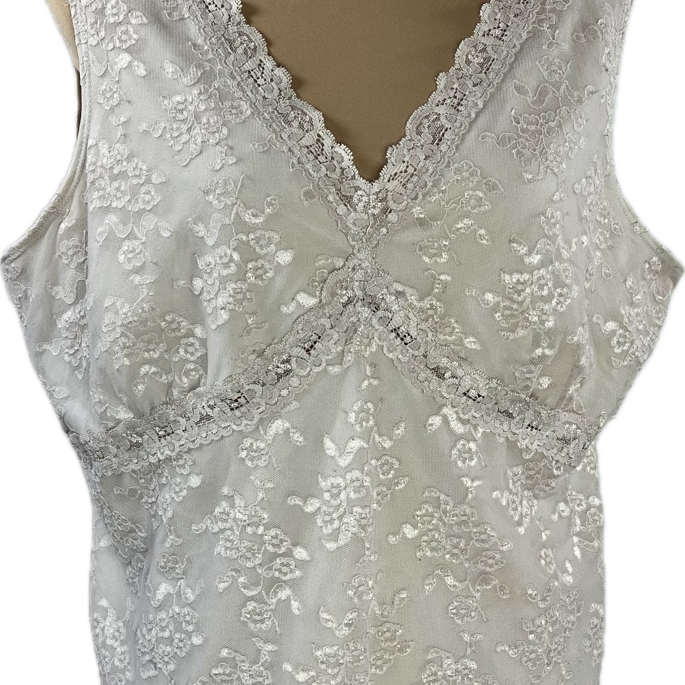 Worthington Womans 2X
Lined Lace Tank Cami
Cream Coquette Angelic
Bohemian - Picture 11 of 12